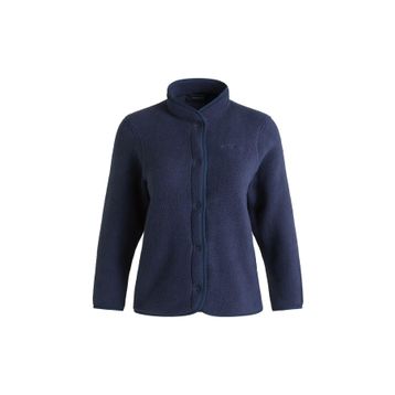 Peak Performance G78131100 W Fleece Snap Cardigan Mavi Kadın Outdoor Polar