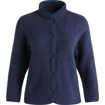 Peak Performance G78131100 W Fleece Snap Cardigan Mavi Kadın Outdoor Polar