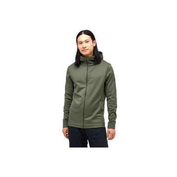 Peak Performance G79554060 Rider Tech Zip Hood Yeşil Erkek Outdoor Polar