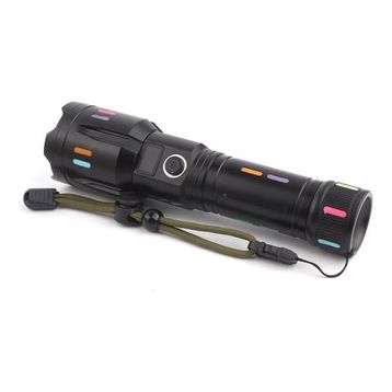 PeakStar PS-9885 Profesyonel Zoomlu 50 W 1000 Lümen Şarjlı El Feneri