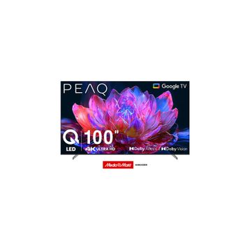 Peaq 100Q80 100 inç 254 Ekran 4K Ultra HD Google QLED TV