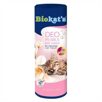 Pearls 700 GR Biokats Deo Parfümü Bebek Pudrası Kokulu Kedi Kumu