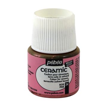 Pebeo 025 Pink 45 ml Seramik Boyası