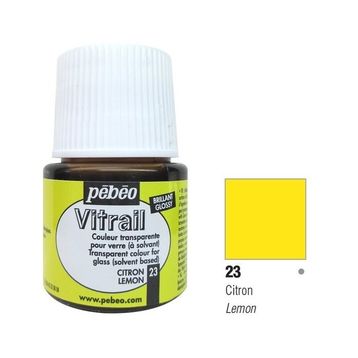 Pebeo 050 Lemon 45 ml Cam Boyası