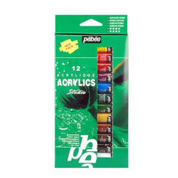 Pebeo 12x12 ml Akrilik Boya
