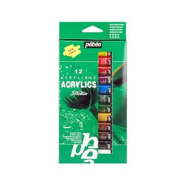 Pebeo 12x12 ml Akrilik Boya