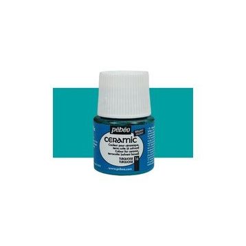 Pebeo 16 Turquoise 45 ml Seramik Boyası