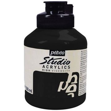 Pebeo 171 Mars Black 500 ml Akrilik Boya