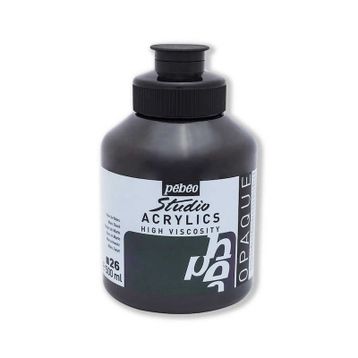 Pebeo 171 Mars Black 500 ml Akrilik Boya