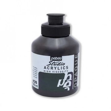 Pebeo 171 Mars Black 500 ml Akrilik Boya