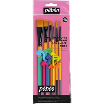 Pebeo 20 6'lı Fırça Seti