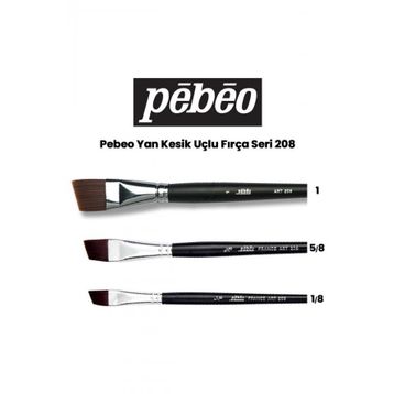 Pebeo 208 Seri Yan Kesik Uçlu Fırça
