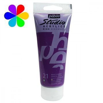 Pebeo -21 Studio 100 ml Oriental Violet Boya