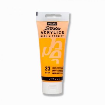 Pebeo -23 Studio 100 ml Medium Cadmium Yellow Boya