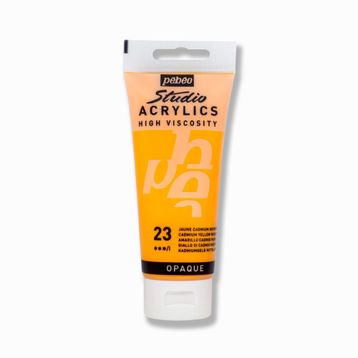 Pebeo -23 Studio 100 ml Medium Cadmium Yellow Boya