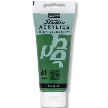 Pebeo -38 Studio 100 ml Green Earth Boya