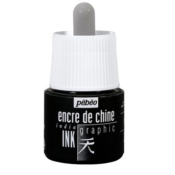 Pebeo 45 ml India Ink Teknik Çini Mürekkebi