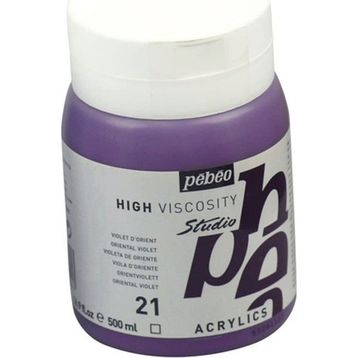 Pebeo 500 ml 21 Oriental Violet Akrilik Boya