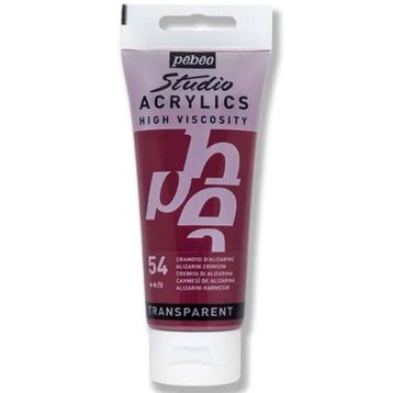 Pebeo -54 Studio 100 ml Alizarin Crimson Boya