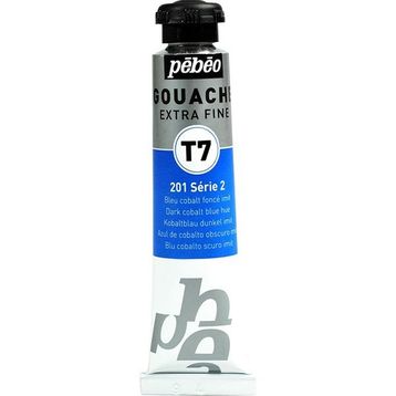 Pebeo 5667469 Seri 2 N:201 Dark Cobalt Blue T7 Extra Fine Guaj Boya