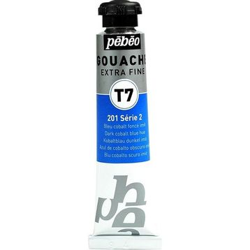 Pebeo 5667469 Seri 2 N:201 Dark Cobalt Blue T7 Extra Fine Guaj Boya