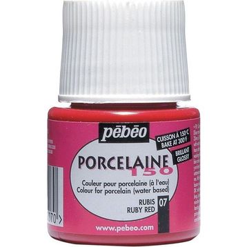 Pebeo 5840 45 ml Ruby 7 150 Porselen Boyası