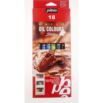 Pebeo 668110 12 ml 18'li Yağlı Boya Seti