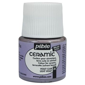 Pebeo 7488 N:36 Light Violet 45 ml Seramik Boyası