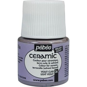 Pebeo 7488 N:36 Light Violet 45 ml Seramik Boyası