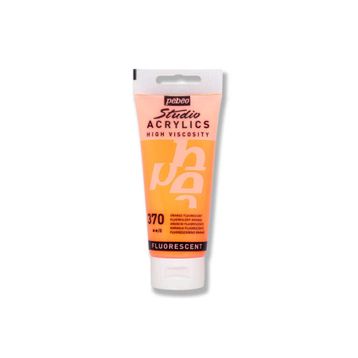 Pebeo 832 Fluorescent Orange 100 ml Akrilik Boya