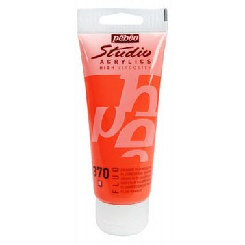 Pebeo 832 Fluorescent Orange 100 ml Akrilik Boya