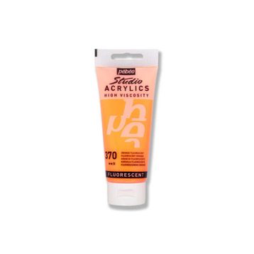 Pebeo 832 Fluorescent Orange 100 ml Akrilik Boya