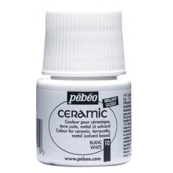 Pebeo Ceramic 10 White Seramik Boyası