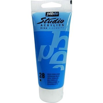Pebeo Cerulean Blue 100 ml 28 Studio Akrilik Boya