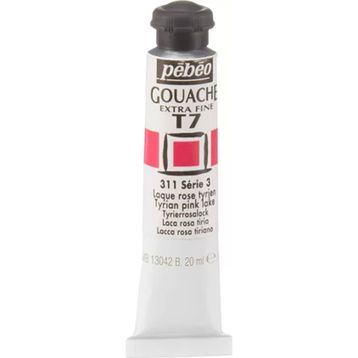 Pebeo Extrafine T7 Seri 3 311 Tyrian Pink Lake 20 ml Guaj Boya
