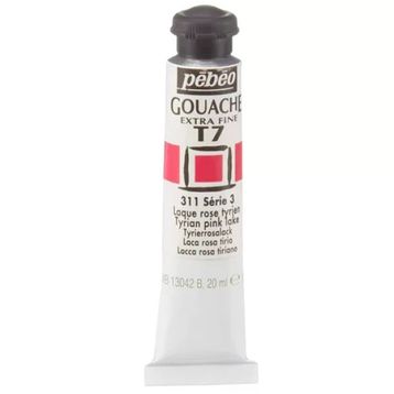 Pebeo Extrafine T7 Seri 3 311 Tyrian Pink Lake 20 ml Guaj Boya