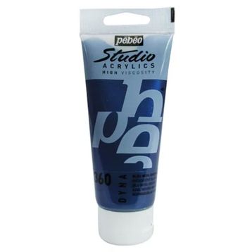 Pebeo İridescent Blueblack 360 100 ml Studio Akrilik Boya