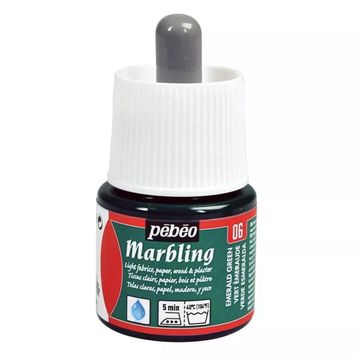 Pebeo Marbling 06 Emerald Green 45 ml Ebru Boyası