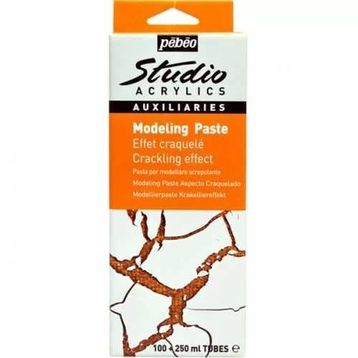 Pebeo Modeling Paste Studio Çatlatma 100+250 ml Rölyef Macunu