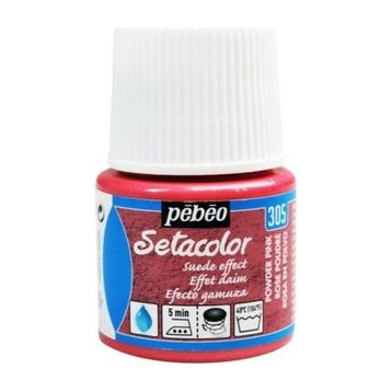 Pebeo N:306 Roseweood Setacolor Suede Effect 45 ml Kumaş Boyası