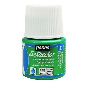 Pebeo N:43 Chlorophyll Setacolor Shimmer Parlak Opak 45 ml Kumaş Boyası