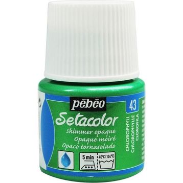Pebeo N:43 Chlorophyll Setacolor Shimmer Parlak Opak 45 ml Kumaş Boyası