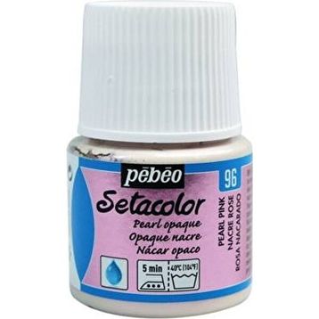 Pebeo N:96 Pearl Pink Setacolor Opak 45 ml Kumaş Boyası