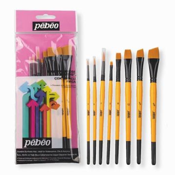 Pebeo SET-7 8 li Karma Fırça Seti