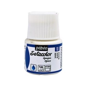 Pebeo Setacolor 10 Titanium White Opak Kumaş Boyası