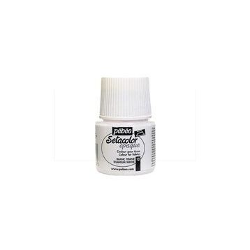 Pebeo Setacolor 10 Titanium White Opak Kumaş Boyası