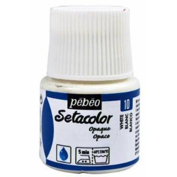 Pebeo Setacolor 10 Titanium White Opak Kumaş Boyası