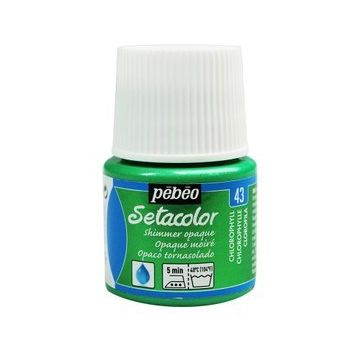 Pebeo Setacolor Metalik 43 Shimmer Chlorophyll Opak Kumaş Boyası