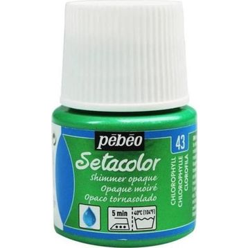 Pebeo Setacolor Metalik 43 Shimmer Chlorophyll Opak Kumaş Boyası