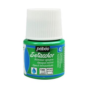 Pebeo Setacolor Metalik 43 Shimmer Chlorophyll Opak Kumaş Boyası